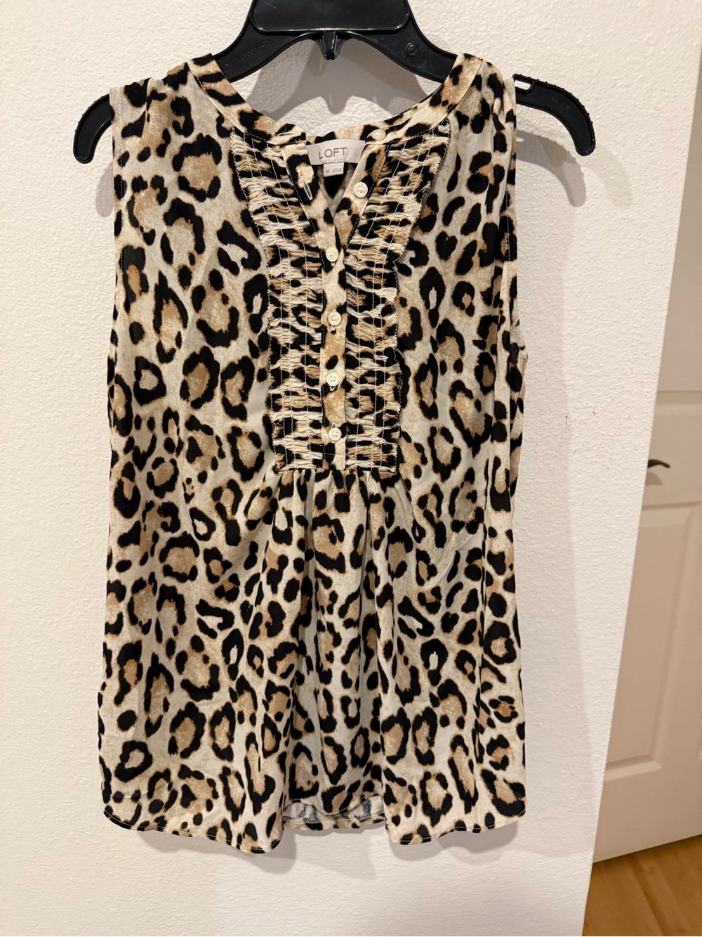 Cheetah tank top
